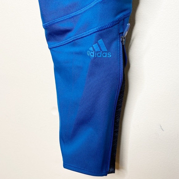 {adidas} mid-rise workout leggings - Picture 3 of 8